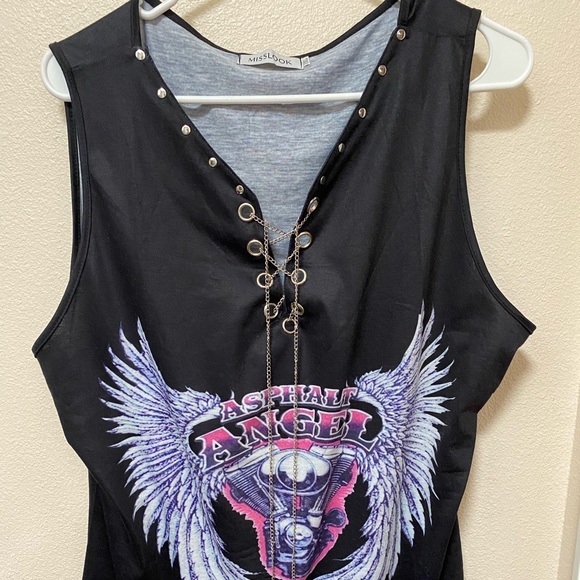Cute Biker top - Picture 1 of 5